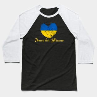 Peace for Ukraine Baseball T-Shirt